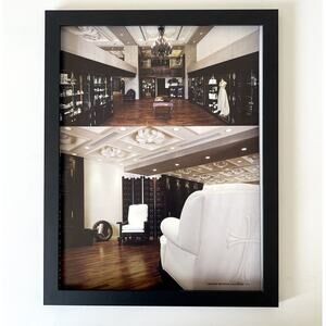 Chrome Hearts furnished store Framed poster 9x11
